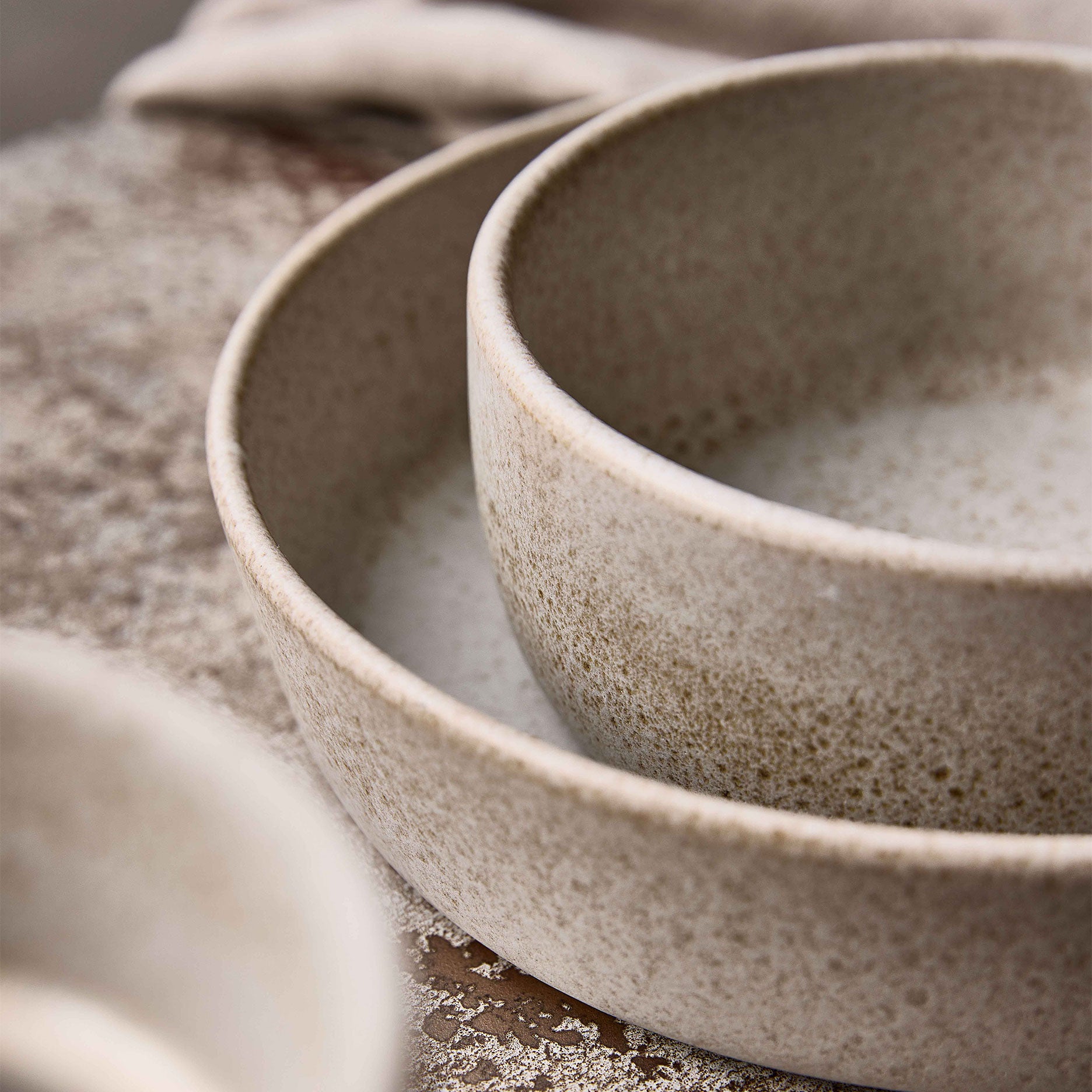 RAW suppetallerken Ø19,5 cm sandy beige